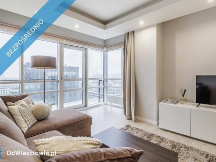 Luksusowy apartament w Centrum Warszawy | 48 m² | 13 piętro | Balkon | Klimatyzacja | Fabryka Norbli