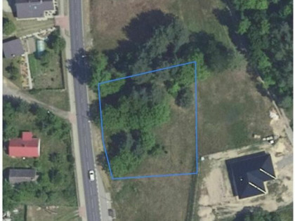 Działka pod 2 domy, 1,4 km od Zalewu Klików – WZ w toku