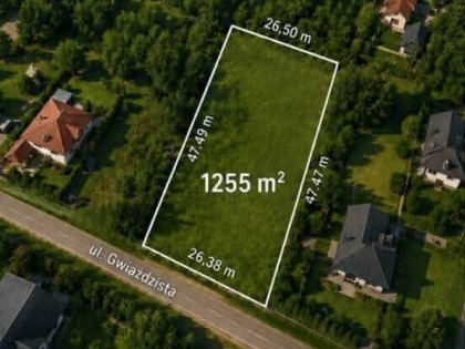 Działka budowlana – Stare Babice, ul. Gwiaździsta