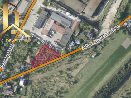 Działka Jędrzejów rynek pierwotny ul. Adolfa Dygasińskiego