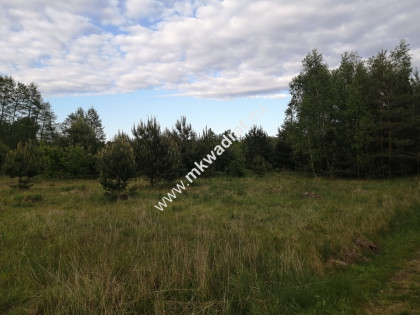 Działka budowlana 1861 m², MPZP, prostokąt 27x70 m