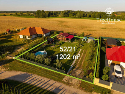 Całoroczny domek z bali blisko Olsztyna
