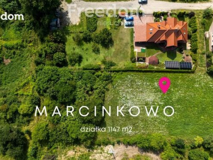 Działka 1147 m² | wniosek WZ, Marcinkowo, Mrągowo