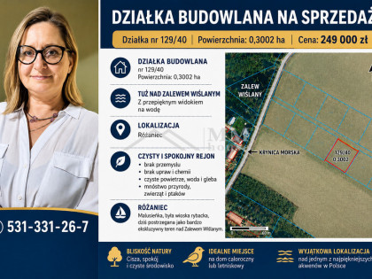 Działka budowlana w Różańcu.