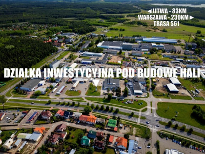 Działka Ełk Zatorze ul. Podmiejska