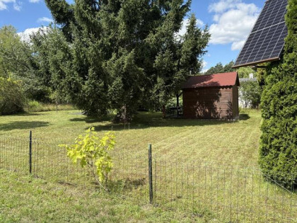 Działka rekreacyjna ROD WILKANÓW 417 m2,kilkuletni domek