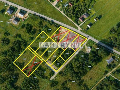 Kamienica Polska, działka budowlana 1341m2, 21x64