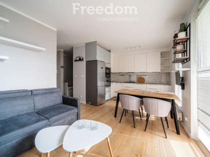 Przytulna i nowoczesna kawalerka z ogródkiem