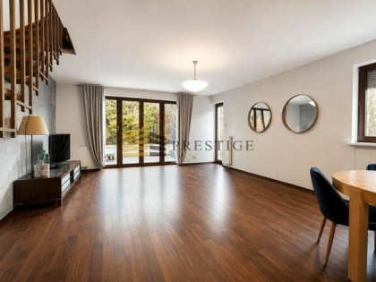 Dwupoziomowy apartament z ogródkiem Wilanów*Garaż