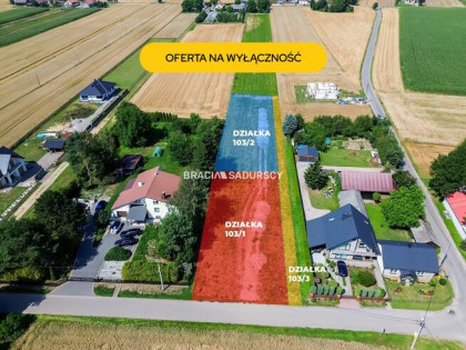 Działka usługowa Biskupice gm. Iwanowice