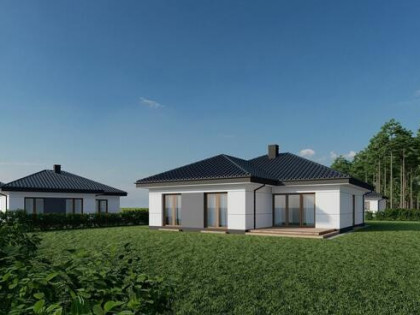 Nowoczesny dom wolnostojący - 141 m2 - Duża działka