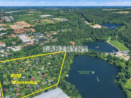 Działka ROD Huculska-300m2, przy zbiorniku Pacyfik