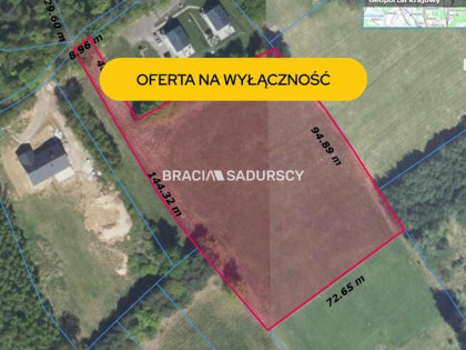 Działka usługowa Tarnawa gm. Łapanów