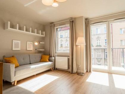 Kawalerka 26 m2, balkon - Kręta 23, Nadodrze