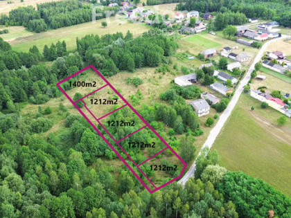 Działki 1200m2 w otulinie lasów Gertrudów/Gomunice