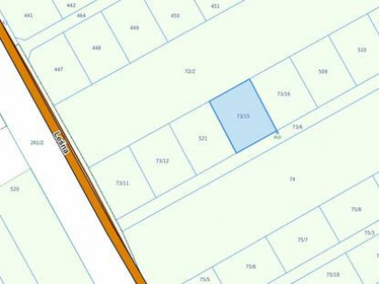 działka budowlana o powierzchni 1250 m²