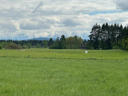 DZIAŁKA BUDOWLANA W ŁOPUSZNEJ Z WIDOKIEM NA TATRY