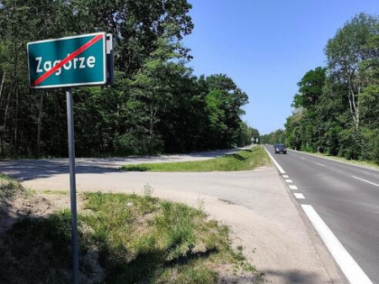 Działka usługowa Zagórze gm. Halinów