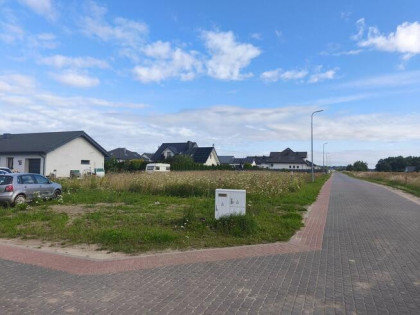 Działka budowlana 956 m² – Włynkówko, ul. Pogodna, Pełne uzbr