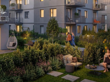 Piękne mieszkanie 76,41m2 z ogródkiem 169,42m2/Jagodno, Iwiny