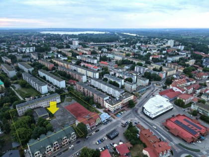 Działka zabudowana 8486 m2 w centrum Tarnobrzega