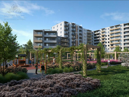Piękne mieszkanie 2pok. o pow 38,20m2 z balkonem/ Partynice Braterska