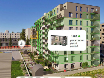 Piekne mieszk/3 pok/Szczepin/z ogrzew. miejskim/idealne dla studenta/pod inwest