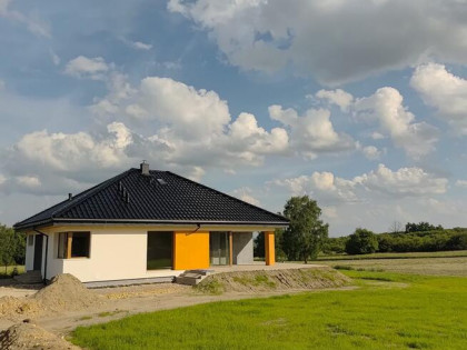 Nowy dom. Działka 20 arów.