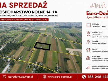 Gospodarstwo rolne 14ha