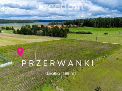 Działka 1588 m² z WZ, widokiem na jezioro | Mazury