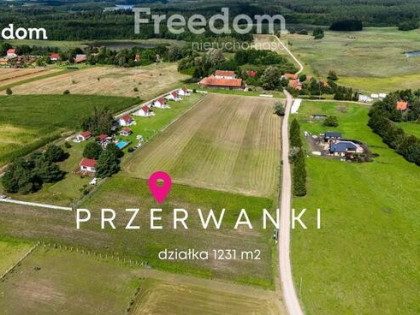 Działka 1231 m² z WZ, widokiem na jezioro | Mazury