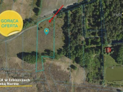 IZBISZCZE WYJĄTKOWA DZIAŁKA NAD NARWIĄ –INWESTYCJA W NATURĘ