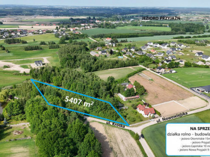 Działka budowlana Przyjaźń gm. Żukowo, Krótka