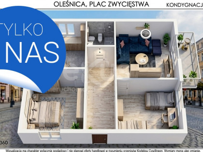 3 pokoje po remoncie | Balkon zabudowany |Oleśnica