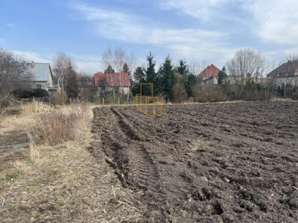 Żerniki Wrocławskie, działka budowlana 1305 m2