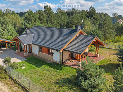 Parterowy dom 111 m² przy Lesie Młochowskim | Żółw