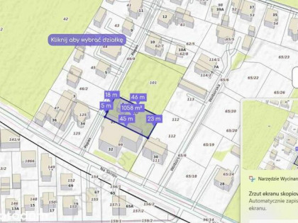 Grunt inwestycyjny 3418 m² z obowiązującym MPZP Warszawa