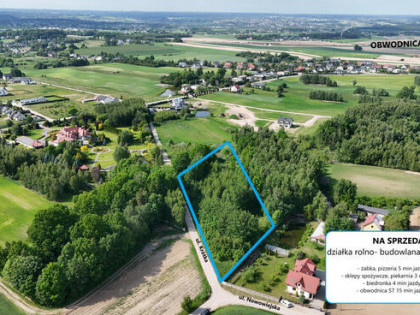 Działka budowlana Przyjaźń gm. Żukowo, Krótka