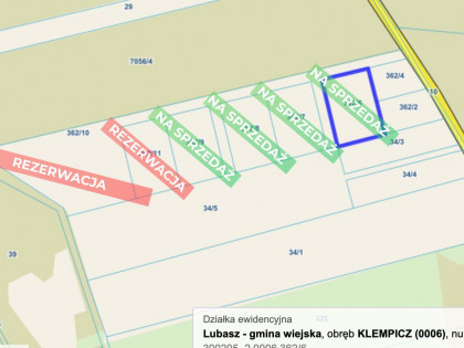 Działka Klempicz