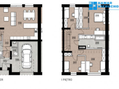 Dom 156 m² z ogrodem, garażem i 4 sypialniami
