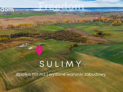 Działka 1101 m² z WZ, Sulimy k. Giżycka