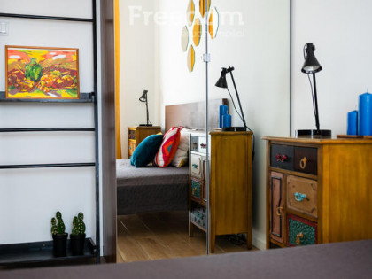 Apartament z widokiem na panoramę Łodzi