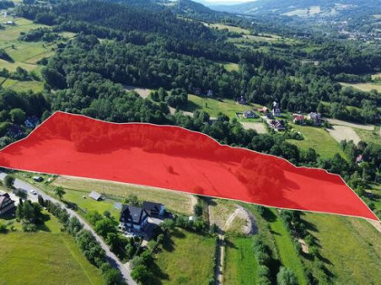 Działka rolna Mszana Dolna Zarabie
