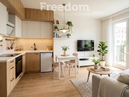 2 pokoje z balkonem w nowym apartamentowcu