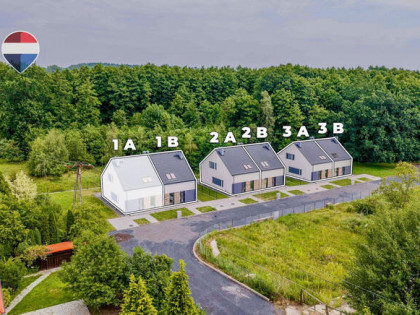 Na sprzedaż segmenty 109 m² w sąsiedztwie lasu