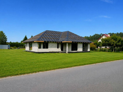 Dom stan surowy otwarty, puszcza Piska