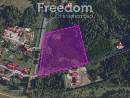 Działka inwestycyjna 2,34 ha przy DK51