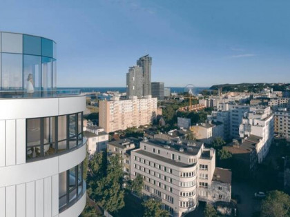 Nowy apartament w centrum Gdyni przy morzu , plaży i marinie.