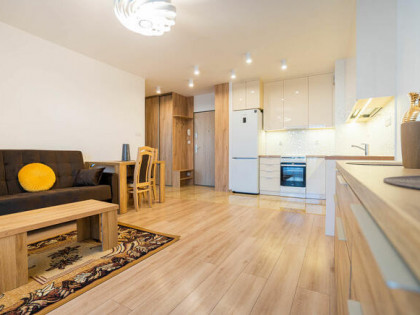2-popkojowe w apartamentowcu na Hallera