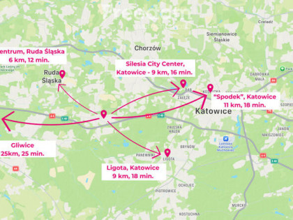 Duża kawalerka | Kochłowice | CO miejskie